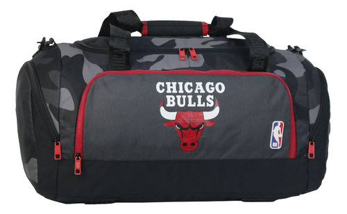 Bolso Deportivo Nba Chicago Bulls Importado Liviano Botinero