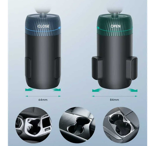 Soporte Aukey Para Auto Ajustable Universal Reforzado Porta