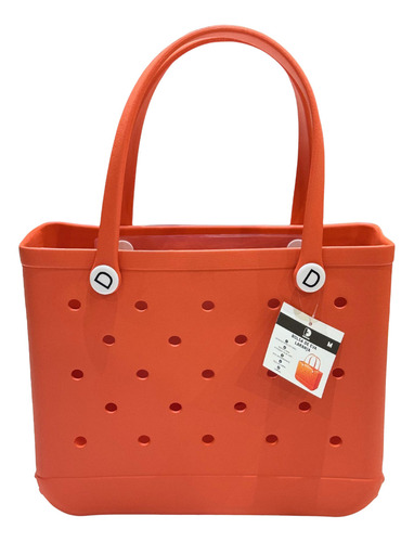 Bolsa Tote Domun Bolsa Com Adesivos - Vermelho