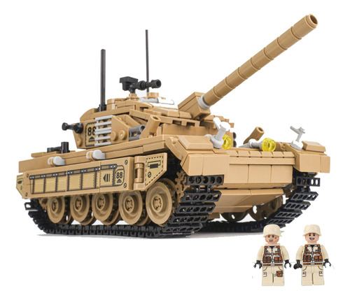Bloques Tanques Challenger Modelos Construcción Y Soldados