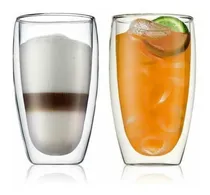 Comprar Set X 6 Vasos Doble Vidrio Estilo Paris 450 Cc Simil Bodum