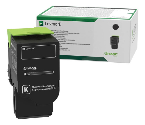 Toner Original Lexmark 78c4xk0 Alto Rendimiento Negro, 8500k