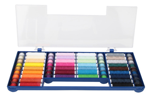 Hilo Costura Caja De Coser 32 Colores Y 64 Acces De Kit