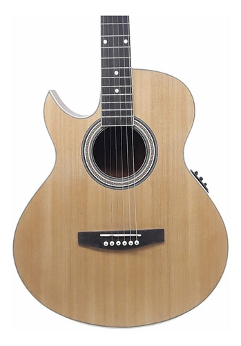 Imagen 1 de 5 de Guitarra Acustica C/eq - ( Zurda ) Midland Lf2405-lh