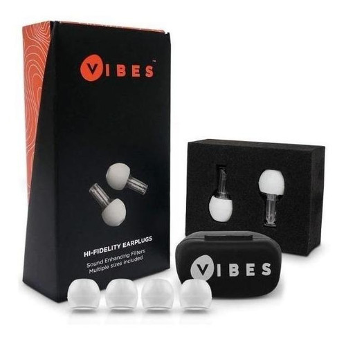 Vibes High Fidelity Concert Earplugs - Hearing Protection 
