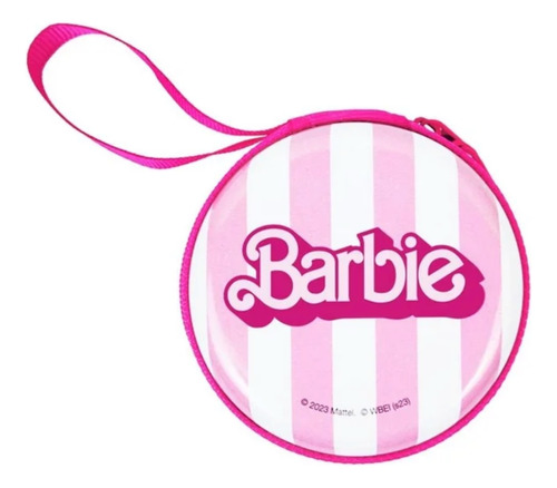 Funda Organizador  Audífonos Mattel Barbie La Película Rosa