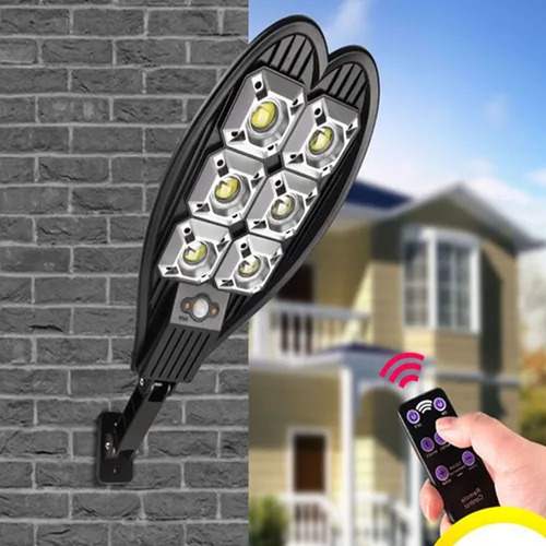 Lámpara Solar Led Con Detector De Movimiento Pir 700w