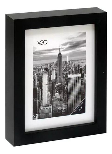 Portarretrato VGO PF2033  color negro para foto de 20 cm x 25 cm de madera x unidad 