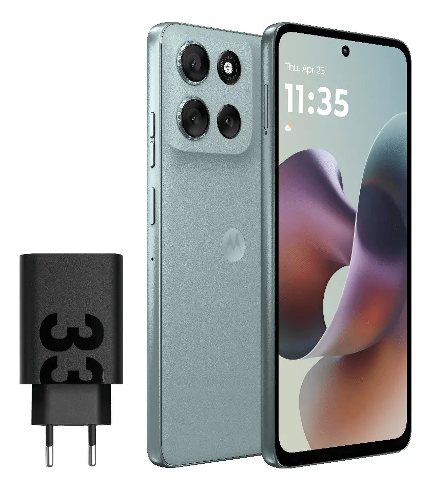Motorola Moto G56 5g Dual Sim 256 Gb Cinza 8 Gb Ram, 5200 mAh, Gorilla Glass 7i, Certificação Militar, Submersível Ip68.