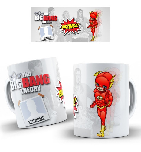 Imagem 2 de 10 de Canecas Personalizadas The Big Bang Theory !!!!