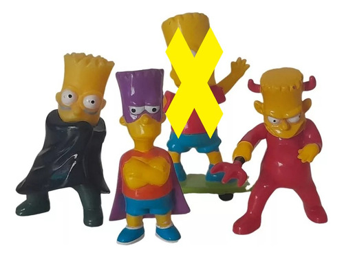 Figura Bart Simpsons Coleccion Huevo Jack Juguete Muñeco 