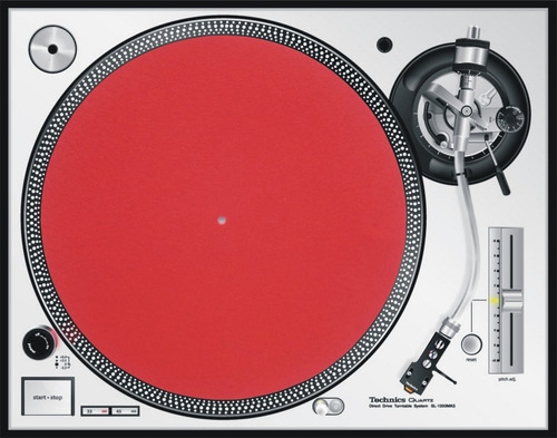 2 Feltros Durinhos Top P/toca Discos Djs Modelo Slipmat