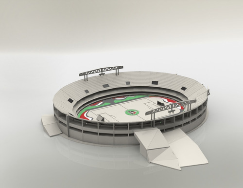 Puzzle 3d Estadio Morumbi Vector