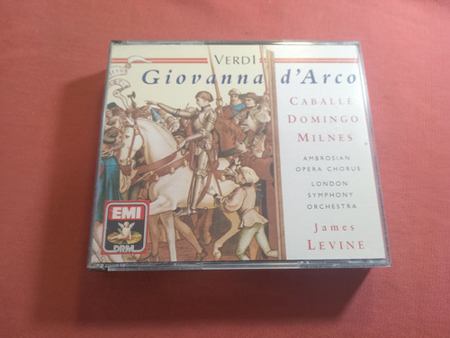 G Verdi / Giovanna D Arco Cd Doble Con Libreto / Germany B 