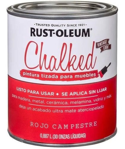 Chalked Tizada X 0.887 Rust Oleum Pintu Don Luis Mdp