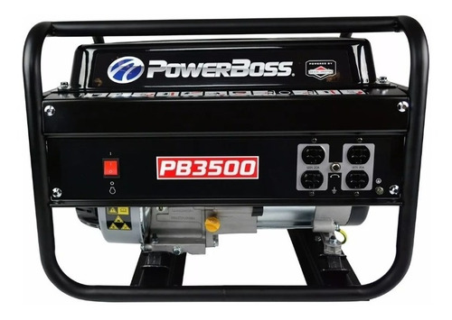 Generador Powerboss 30647 De 3500 Watts Motor Briggs&stratto