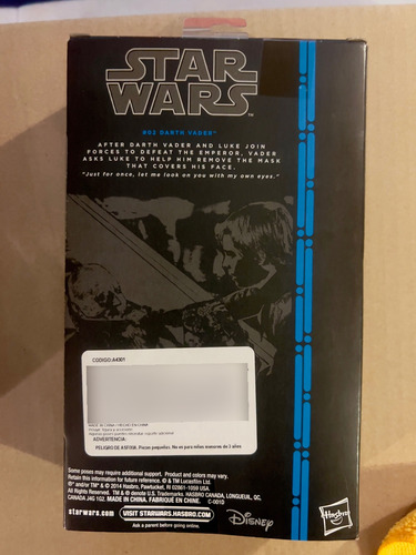 Darth Vader Black Series Primera Versión 02 (Usado)