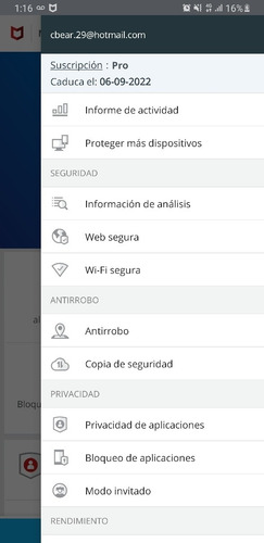 Imagen 3 de 5 de Mcafee Livesafe 3 Licencia 09/06/2022