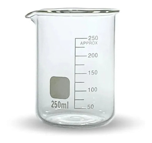 Imagen 1 de 1 de Vaso Precipitado Vidrio Borosilicato Laboratorio 250ml Eisco
