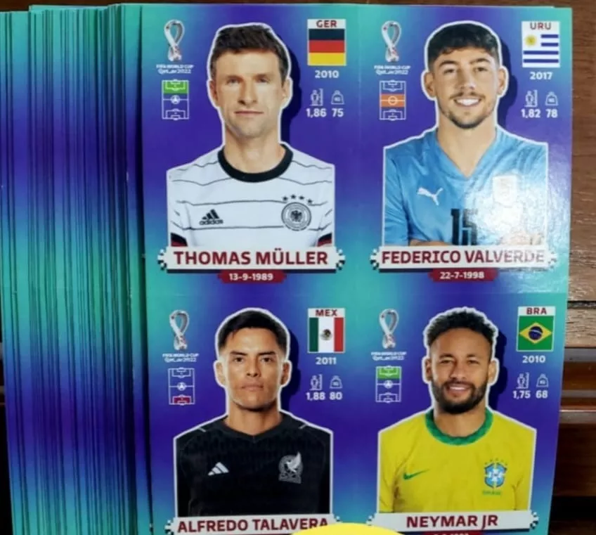 Segunda imagen para búsqueda de estampas del mundial 2022