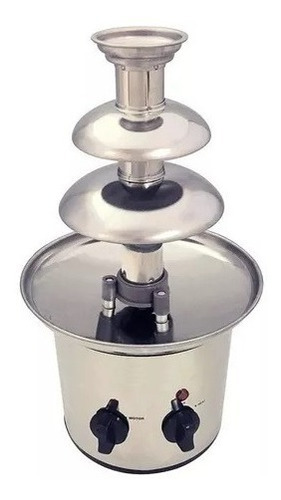 Cascada Chocolate Para Fondue Fuente Tres Pisos Acero Inox