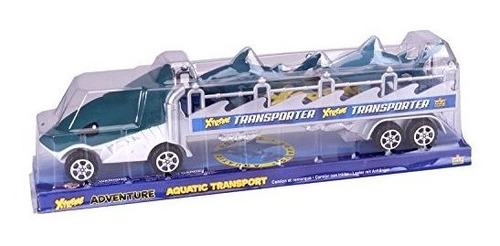 2 Piezas De Tiburon Transporte Camion