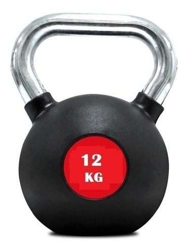 Kettlebell Pesas Rusas Importadas Mango Cromado 10kg