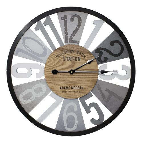 Sorbus - Reloj De Pared Decorativo, 24.0in, Funciona Con Pil