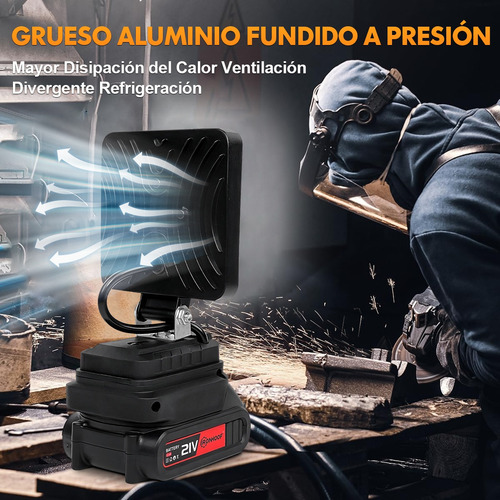 Ventilador Portátil Inalámbrico Ventiladores Piso Recargable