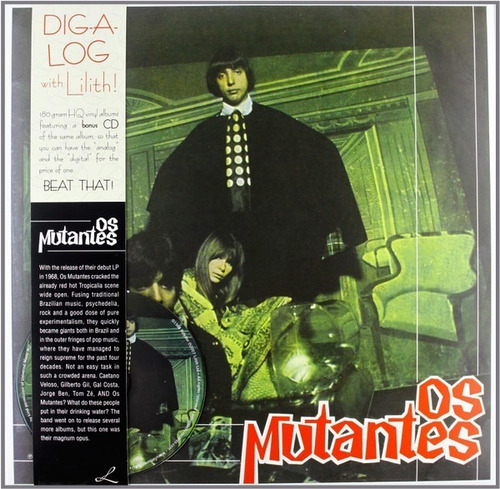 Lp - Os Mutantes - Importado  - Lp + Cd  Pronta Entrega