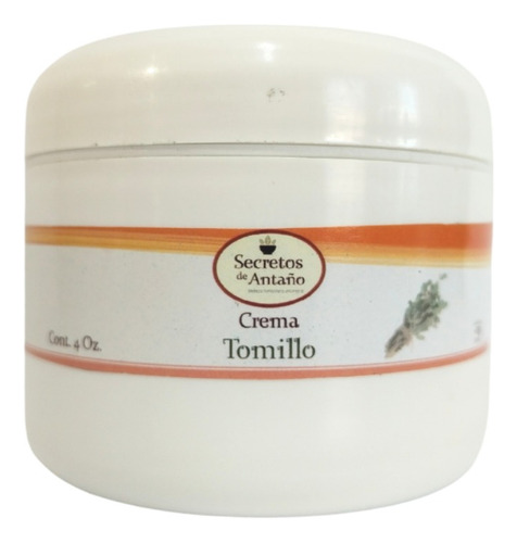 Crema De Tomillo | Dolor De Garganta, Tos Y Resfriado