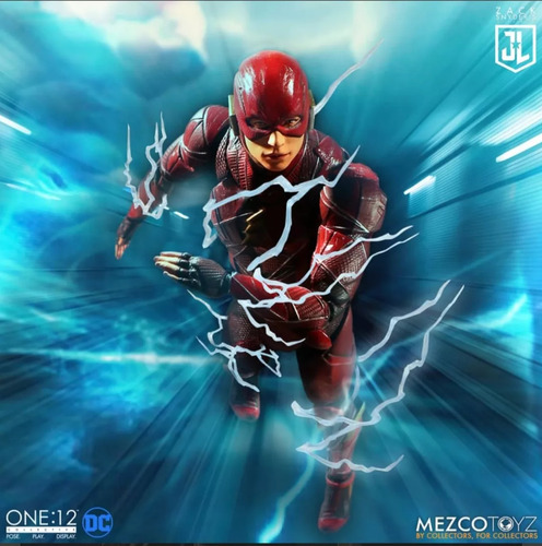 Flash Mezco Original Dc Justice League Zack Snyder Justicia (Usado)