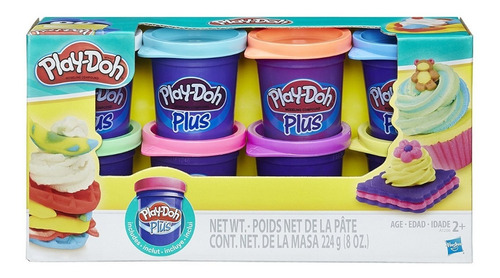 Play Doh Plus Color (paquete De 8) Hasbro 100% Original
