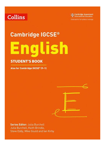 Imagen 1 de 1 de Cambridge Igcse English - St`s - Collins *3ed Kel Ediciones