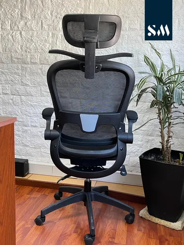 Silla De Oficina Escritorio Si031 Ergonomica Apoya Lumbar