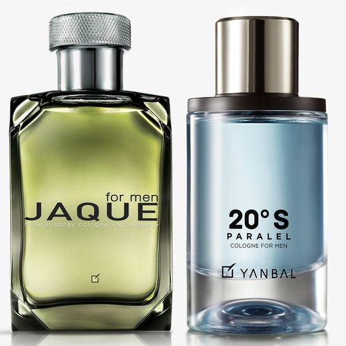 Perfume Jaque + 20ºs Paralel Caballero Yanbal Original 