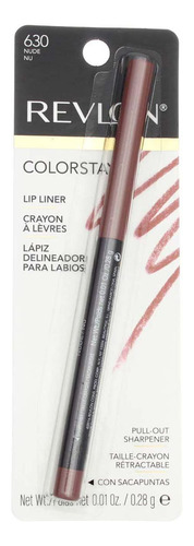 Revlon Colorstay Lip Liner Con Softflex, Nude [630] 1 ea, .