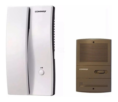 Imagen 1 de 8 de Kit Portero Electrico Commax Dp 2s Frente P/embutir