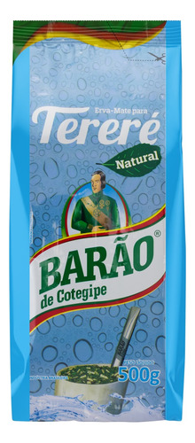 Erva-mate Barão de Cotegipe tereré natural sem glúten 500 g