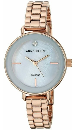 Reloj Mujer Analog Rose Oro -tone Mother Of Pearl Dial Anne