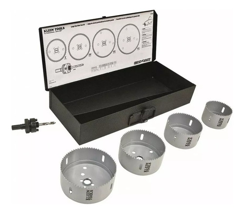 Kit De 4 Brocas Sierras Circulares Grandes Klein Tools