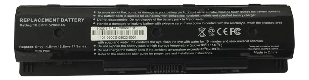 Tercera imagen para búsqueda de bateria laptop hp