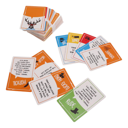 Juegos Divertidos Para Beber, Juego De Cartas Para Fiestas P