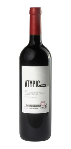 Vino Atypico Cabernet Sauvignon 750ml.