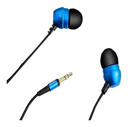 Fone De Ouvido Intra-auricular P2 Azul Elsys Eaf0112-5