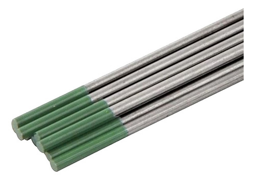Eletrodo Tungstênio 2,4mm Ponta Verde Carbografite (vareta) Verde