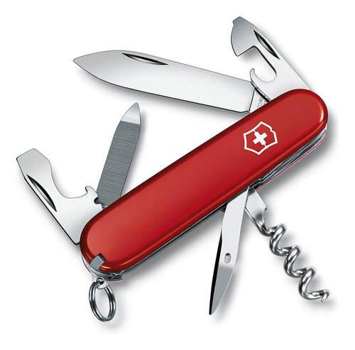 Cuchillo De Bolsillo Para Cualquier Aventura De Frente, Rojo