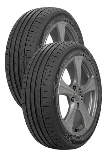 Paq 2 Llanta 195/50r15  82v Atlas Sport Green