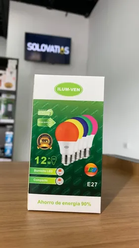 Bombillo Led 12w Rojo