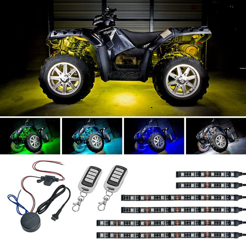 Ledglow Advanced Million Color Atv Quad 4x4 Acce, 6 U...